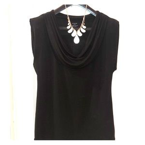 Grace Cowl Neck Sleeveless Top XL